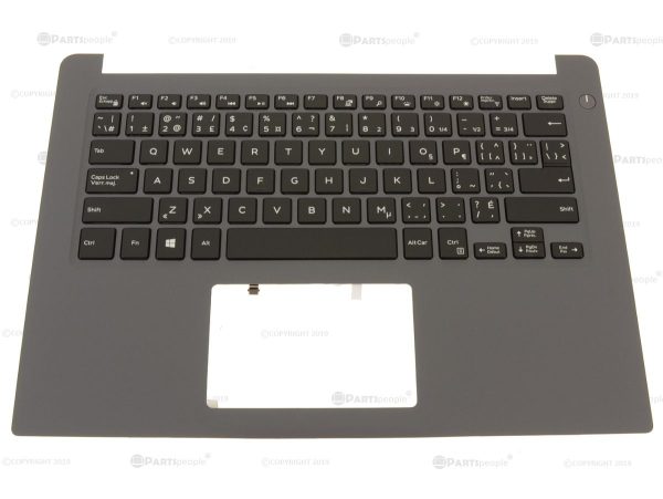 New French-English Dell OEM Inspiron 7460 Palmrest Spanish Keyboard Assembly No TP N9V3N Online Sale