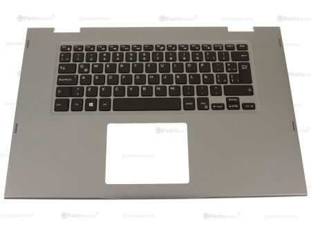 New Spanish Dell OEM Inspiron 5568 5578 Palmrest Spanish BL Keyboard Assembly No TP DCKC4 For Sale