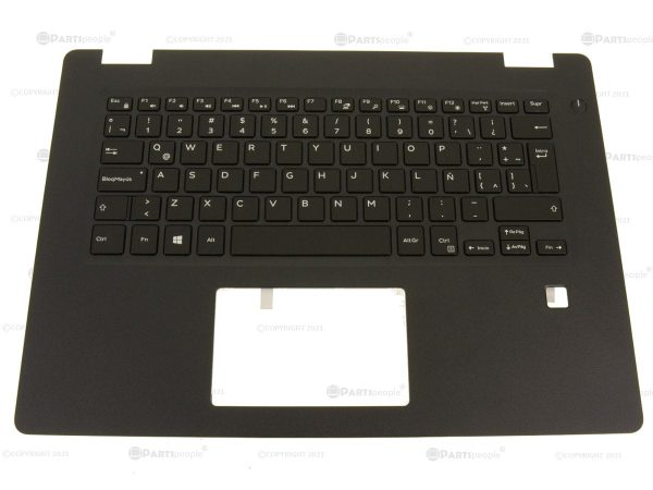 New SPANISH Dell OEM Latitude 3490 Spanish Keyboard Palmrest Assembly Backlit PGKR0 For Sale