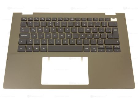 New SPANISH Dell OEM Inspiron 7405 2-in-1 Keyboard Palmrest Assembly 01CD9 Cheap