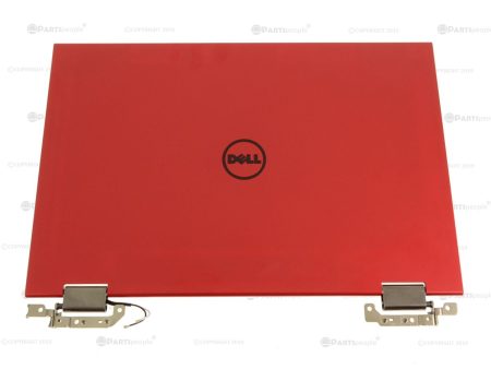 New Dell OEM Inspiron 3147 3148 11.6  LCD Back Cover Lid Assembly  Hinges Red 2M6KX Cheap