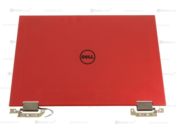 New Dell OEM Inspiron 3147 3148 11.6  LCD Back Cover Lid Assembly  Hinges Red 2M6KX Cheap