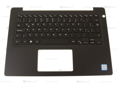 New SPANISH Dell OEM Vostro 5481 Keyboard Palmrest Assembly H52M6 For Discount