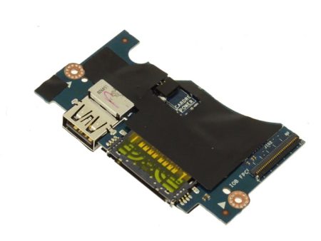 Refurbished Dell OEM XPS 9350 9360 USB Port SD Card Reader IO Circuit Board No FP H2P6T Supply