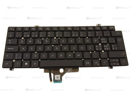 Refurbished SWISS Dell OEM Latitude 5420 7420 7520 Laptop Keyboard Backlit KHHRV For Cheap