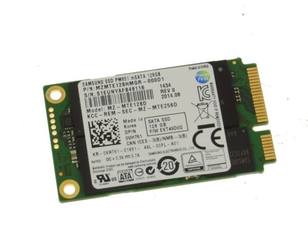 Used Samsung 128GB mSATA Mini-PCI E SSD Solid State Hard Drive SSD 128GB VH761 Cheap