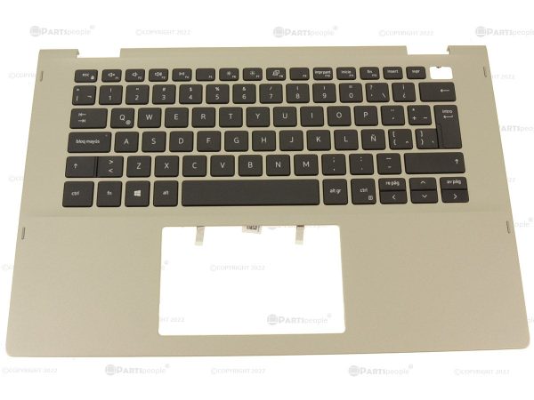 New SPANISH Dell OEM Inspiron 5406 2-in-1 Keyboard Palmrest Assembly WY9N3 PR88M Supply