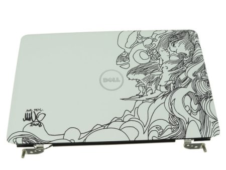 New Bunch O Surfers Dell OEM Inspiron 1545 1546 15.6  LCD Back Cover Lid Plastic  Hinges J335R Supply