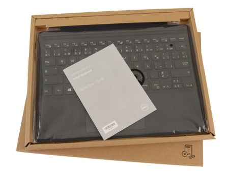 New French English Dell OEM Latitude 5285 5290 2-in-1 Tablet Travel Mobile Keyboard M4CXJ Online now