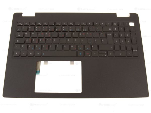 New French Canadian Dell OEM Latitude 3520 Palmrest Keyboard Assembly 85XN9 Discount