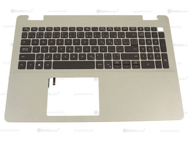 New French English Dell OEM Inspiron 5593 Palmrest Backlit Keyboard Assembly USB-C 7G0RN CY88P on Sale