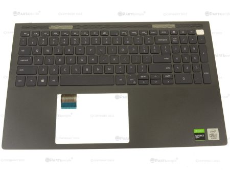 New Dell OEM Vostro 7500 Inspiron 7500 Palmrest Backlit Keyboard Assembly 8DX59 Online Sale