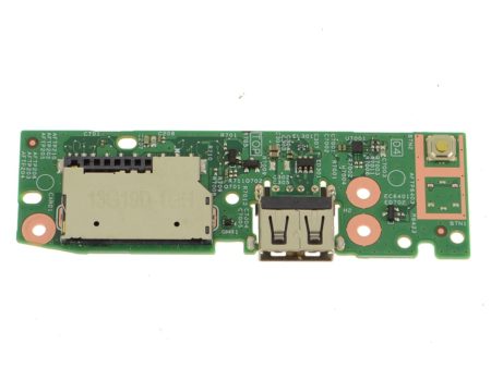 Refurbished Dell OEM Inspiron 5582 2-in-1 Power Button USB SD Card Reader IO Circuit Board NJP7H on Sale