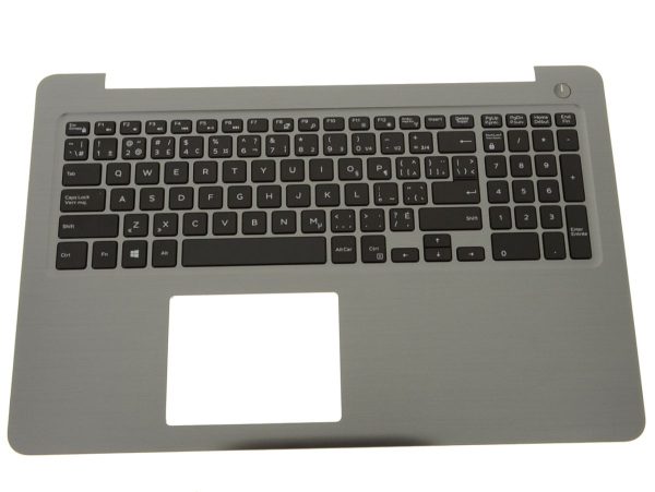 New French Dell OEM Inspiron 5567 5565 Palmrest Keyboard Assembly PT1NY 47F96 For Sale