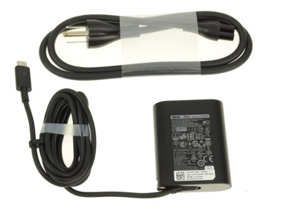 New  Dell OEM 30-Watt USB Type-C Charger AC Power Adapter  F17M7 RDYGF on Sale