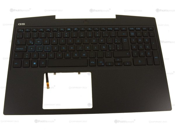 New SPANISH Dell OEM G Series G5 5500 Palmrest Backlit Keyboard Assembly -PG3 Cell 5VJWC Online