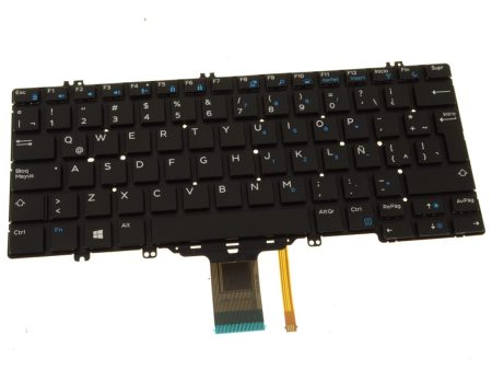 New  Spanish Dell OEM Latitude 5289 7280 5280 7380 Laptop Keyboard  Backlight W6T39 Online Hot Sale