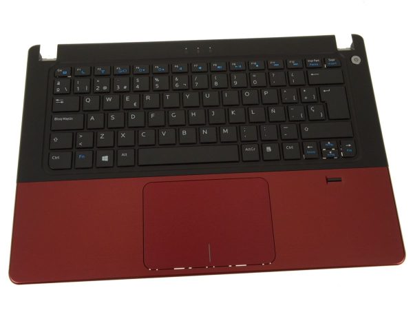 New Spanish Dell OEM Vostro 5470 Palmrest Touchpad Keyboard Assembly 2YR6V Online now