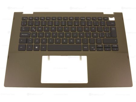 New SPANISH Dell OEM Inspiron 7405 2-in-1 Backlit Keyboard Palmrest Assembly V8KYN Online Hot Sale