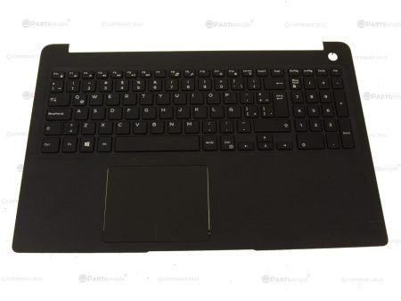 New SPANISH Dell OEM Latitude 3500 Keyboard Palmrest Touchpad Assembly XPXMR For Discount