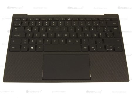 New SPANISH Dell OEM XPS 9300 Touchpad Palmrest Keyboard Assembly 1YN9Y Supply