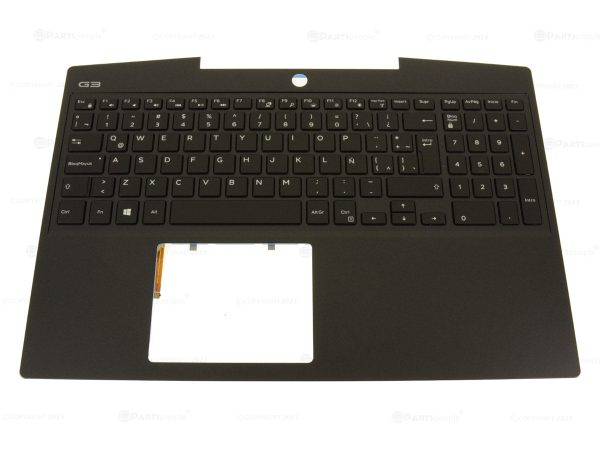 New SPANISH Dell OEM G Series G3 3590 Palmrest Keyboard Assembly 8W32N Discount