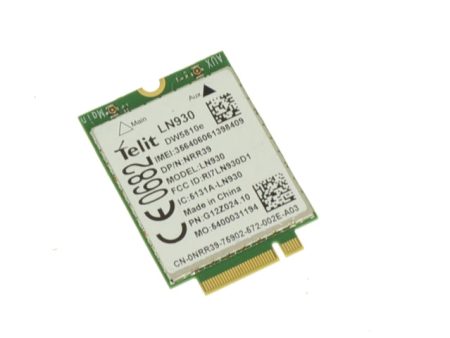 Used Dell OEM Wireless 5810E DW5810e M.2 Mobile Broadband 4G LTE WWAN Card NRR39 Online Sale