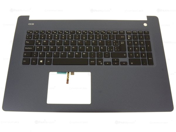 New Spanish Dell OEM G Series G3 3779 Palmrest Keyboard Assembly  Spanish KB MDPK7 on Sale