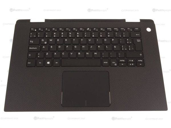 New Spanish Dell OEM XPS 9575 Precision 5530 2-in-1 Touchpad Palmrest Keyboard Assembly Spanish KB 8NYCG YFVCJ Online