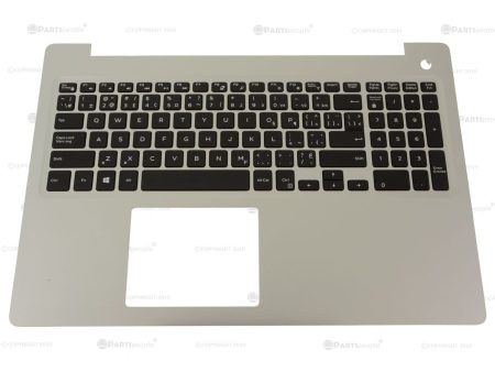 New French Eng Dell OEM Inspiron 5570 5575 Palmrest Keyboard Assembly French English KB M1FJK For Sale